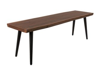 Banco de madera de nogal L180