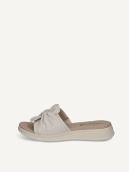 CAPRICE Mule, white, made of Leather without heel, Size 41