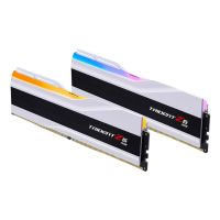 memoria ram gskill trident z5 rgb 32gb 2x16gb ddr5 6400mhz cl30 amd expo blanco