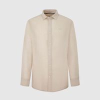 pepe jeans camisa beige pm308523-839