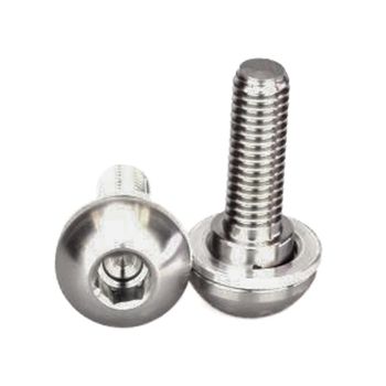 Profile Titanium Female Hub Bolts Button Head 10mm to 14mm