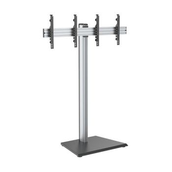 Kimex Soporte de Suelo para 2 Pantallas de TV 43
