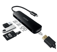 dock usb-c hdmi 2xusb30  sdtf