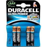Duracell AAA Ultra Power (4pcs) Alcalino 1.5V bate