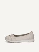 caprice ballerina white made of leather size 39