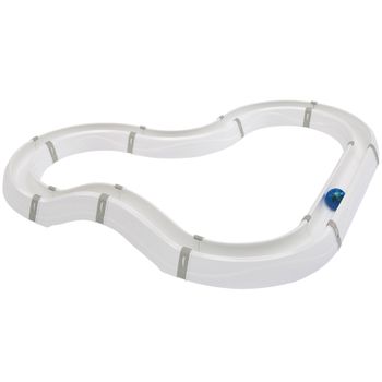 Circuito Ferplast Flashlight para gatos - Blanco/gris