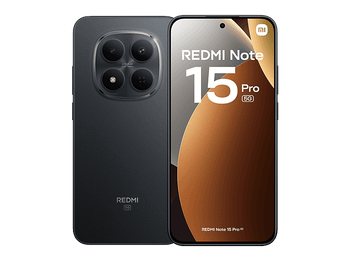 Xiaomi Redmi Note 15 Pro 5G, Negro, 256 GB, 8 GB RAM, 6.83
