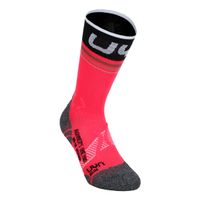 uyn runners one mid calcetines para correr mujeres-rosanegro