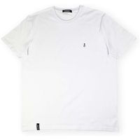 organic monkey tops y camisetas t-shirt love donation - white para hombre
