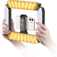 ulanzi u200 anillo de luz para grabacion movildslr 2500k-8500k con bateria recargable