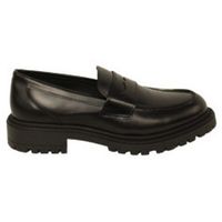 moneka mocasines mocasin piso track piel brillo para mujer