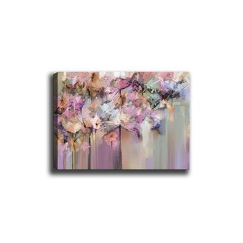 Pintura Decorativa Lienzo Canvas Tablo-52 Multicolor 70x100 Cm