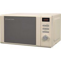russell hobbs rhm2064c solo microwave - cream cream