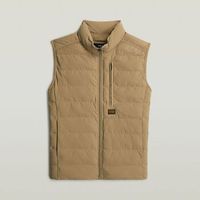 g-star raw chaqueta de punto d24277-d518 liner vest-b444 safari para hombre