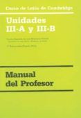 curso de latin de cambridge. libro del profesor unidad iii-a iii- b