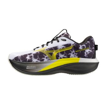 Zapatillas Mizuno Wave Rider 30 Amsterdam Blanco Negro AW26 Unisex, Talla 40.5 - EUR