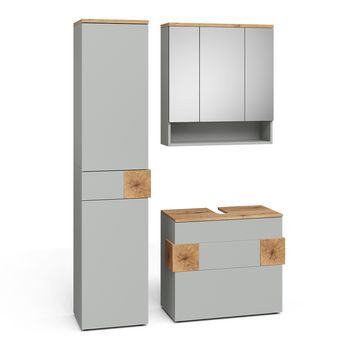 Juego De Muebles De Baño De 3 Piezas Eden 3 Partes Vicco