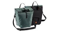 par de alforjas traseras vaude recycle back verde bosque polvoriento