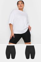 juego 2 ciclistas negros mujer curvy y tallas grandes yours