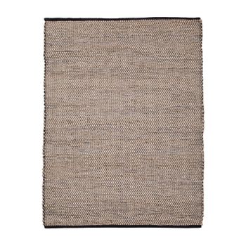 Alfombra tejida a mano Orkide gris  60x100 cm