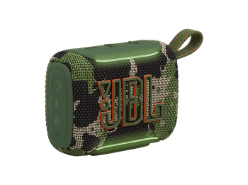 Altavoz bluetooth - JBL Go 5, 4.8 W, Bluetooth, Autonomía 10 horas, Iluminación ambiental, IP68, Squad
