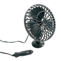 12 volt car interior 5 127mm small cooling fan with suction fixing