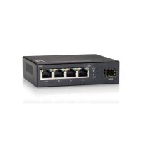 conmutador levelone geu-0521 4 puertos gigabit ethernet 1 ranura sfp no administrado