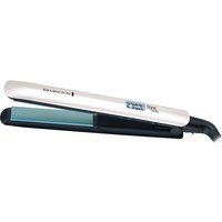 remington s8500 morrocan oil shine therapy hair straightener - blue  black blue