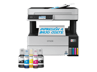 impresora multifuncion - epson ecotank et-5150 color y blanconegro inyeccion de tinta wi-fi 37 ppm gris