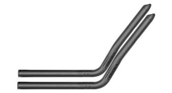 Extensiones de aluminio profile design 39ah negro