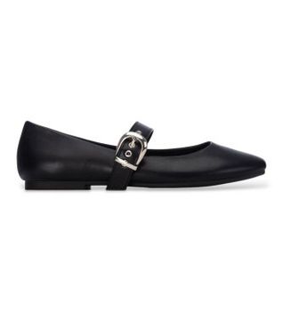 Xti para mujer. 14648503-NEGRO Bailarinas 146485 negro (37), Plano, Hebilla, Casual