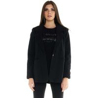 leone 1947 chaqueta woman fleece jacket blackout para mujer