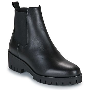 Myma Botines 8500-MY-CUIR-NOIR para mujer
