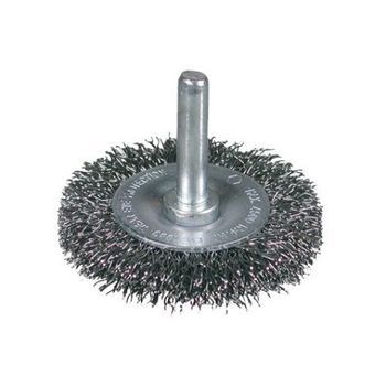 Cepillo Circular Inox Ondulado Con Vástago De 6 Mm Y Filamento De Ø 0.20 Mm (50x7x10 ) Osborn 0088600221