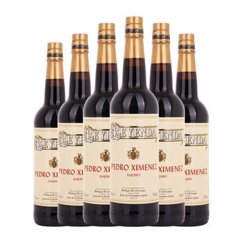 Gil Luque Vino Generoso Leyenda Jerez-xérès-sherry 75 Cl 18% Vol. (pack De 6 Unidades)