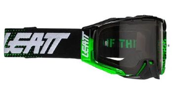 Mascara leatt velocity 6 5 pantalla lima neon   gris claro 58
