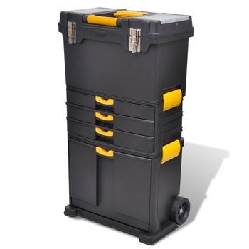 Caja De Herramientas Carrito Portátil Vidaxl