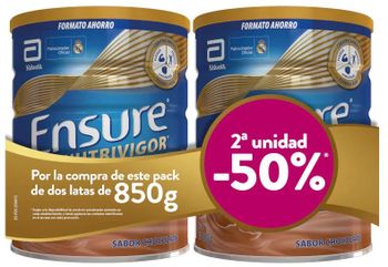 Ensure Nutrivigor Chocolate 2x850 gr