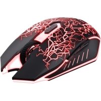 trust gaming 24750 raton inalambrico 2000dpi con iluminacion led