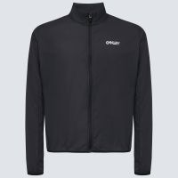 oakley elements packable jacket - s - blackout