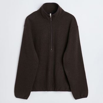 Sunflower Wool-Blend Fleece Jumper - S