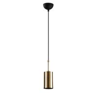 lampara colgante de metal dorado d9 cm
