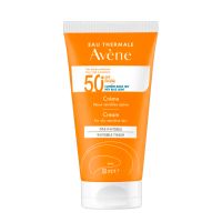 avene protector solar facial creme spf50 peaux sensible seches protector solar