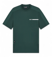 ea7 para hombre 7m001503af18476 camiseta logo series cilandro s azul casual elastano manga corta