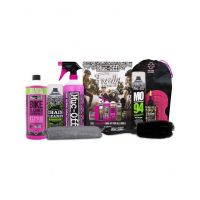 kit de limpieza para bicicletas muc-off para flota familiar - proteccion y limpieza de bicicletas