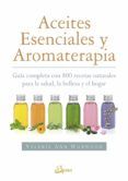 aceites esenciales y aromaterapia