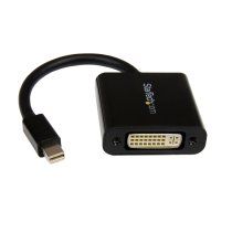 StarTech.com Adaptador Mini DisplayPort a DVI - Conversor Mini DP a DVI-D - VÃdeo 1080p - mDP o Thunderbolt 1/2 Mac/PC a Monitor DVI - Adaptador Dongle Compacto mDP 1.2 a DVI Monoenlace