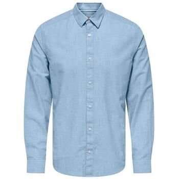 Only & Sons Camisa manga larga Cantley para hombre