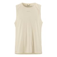 craft pro trail  camiseta de running hombres - crema