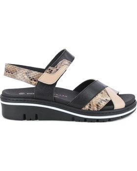 de D`CUTILLAS SANDALIAS DE MUJER DOCTOR CUTILLAS 36133 CRUZADAS NEGRONUDE